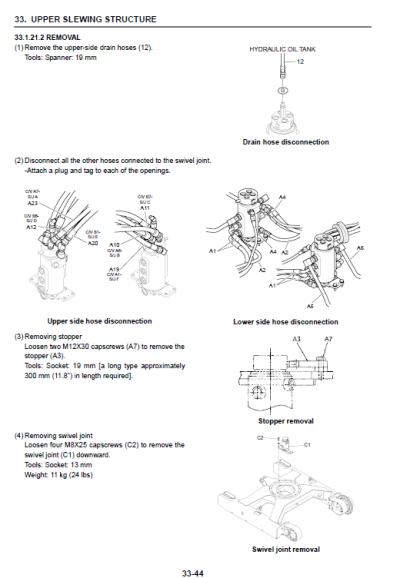 New Holland E B Compact Excavator Service Manual