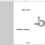 John Deere 444C Loader Service Manual TM-1227