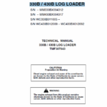 John Deere 330B, 430B Log Loader Service Manual TM-F307843