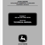 John Deere ProGator 2020, 2030 Utility Vehicle Service Manual TM-1759