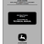 John Deere 100 series 102, 115, 125, 135, 145, 155C, 190C Lawn Tractor Manual