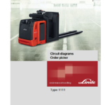 Linde 1111 Order Picker: N20VI, N20VLI Service Training (Workshop) Manual