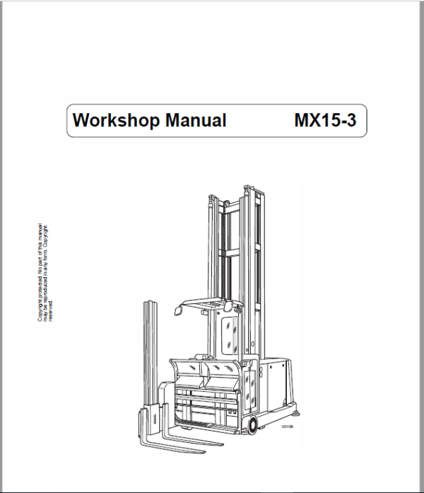 Still MX15-3 Order Picker Workshop Repair Manual