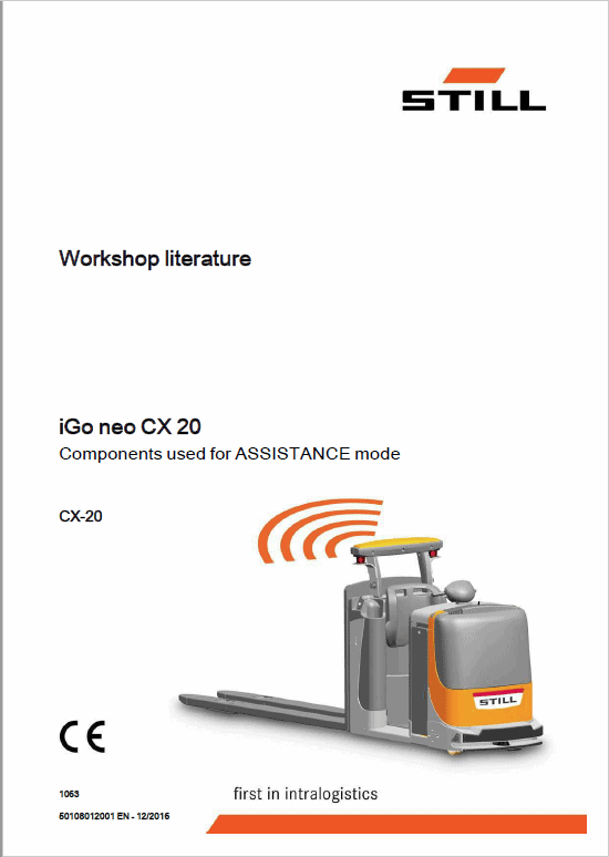 Still iGo neo CX20 Workshop Schematics Repair Manual