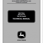 John Deere 260, 270 Skid-Steer Loader Service Manual TM1780