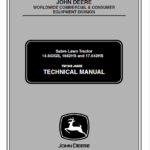 John Deere Sabre Lawn Tractor 14542GS, 1642HS and 17542HS Service Manual
