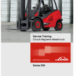 Linde 394 Forklift Truck H-Series: H40, H45, H50 Service Training (Workshop) Manual