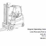 Linde Series 336 Electric Forklift Truck: E20, E25, E30 Workshop Service Manual
