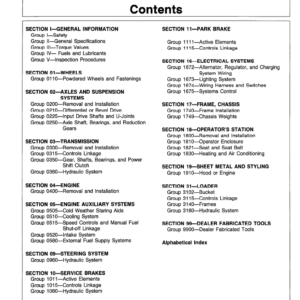 John Deere 84 Loader Service Manual TM-1397 & TM-1398