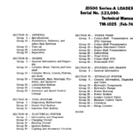 John Deere 500A Loader Service Manual TM-1025