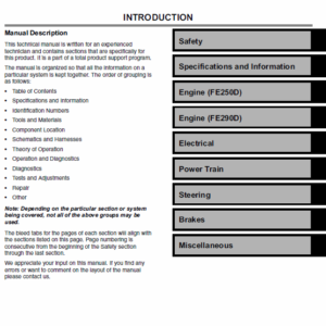 John Deere CS and CX Gator Utility Vehicles Service Manual TM-2119