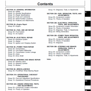 John Deere 1800 Utility Vehicle Service Manual TM-1527