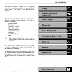 John Deere 4100 Compact Utility Tractors Service Manual TM-1630