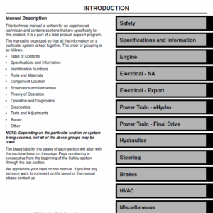 John Deere 4120, 4320, 4520, 4720 Compact Utility Tractor Service Manual