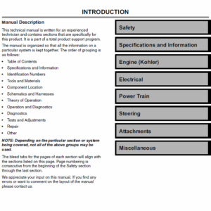 John Deere G100 and G110 Garden Tractors Service Manual TM-2020