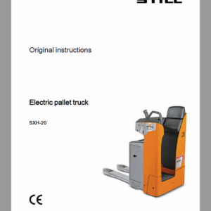 Still SXD-20 and SXH-20 Pallet Truck Workshop Circuit Repair Manual