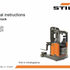 Still FM-4W 20 and FM-4W 25 Reach Truck Workshop Repair Manual