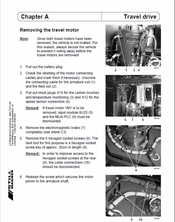 Still MX15-4 Order Picker Truck Workshop Repair Manual