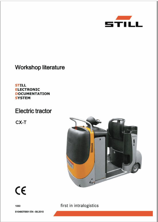 Still CX, CXD, CXM, Kanvan, CXS, CXT, CXH Order Picker Workshop Repair Manual