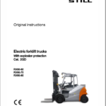 Still Electric Forklift Truck RX60: RX60: RX60-60, RX60-70, RX60-80 Repair Manual