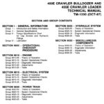 John Deere 450E, 455E Crawler Bulldozer Loader Service Manual