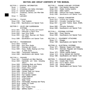 John Deere 555 Crawler Loader Service Manual TM-1111