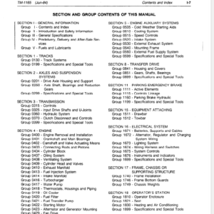 John Deere 855 Crawler Loader Service Manual TM-1165