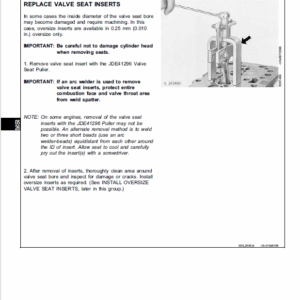 John Deere 500 Series 6101 Diesel Engines Manual CMT20