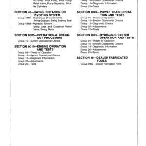 John Deere 70 Excavator Service Manual TM-1376