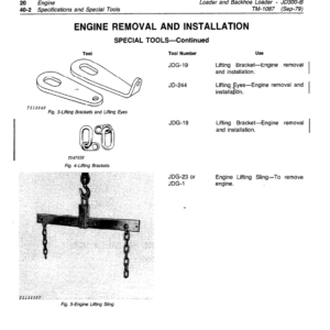 John Deere 300B Loader and Backhoe Loader Service Manual TM-1087