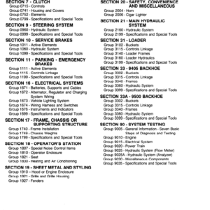 John Deere 310A, 310B Backhoe Loaders Service Manual TM-1158