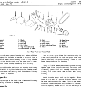 John Deere 401C Backhoe Loader Service Manual TM-1092