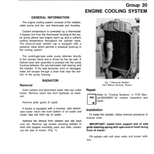 John Deere 301A Tractor and Loader Service Manual TM-1088