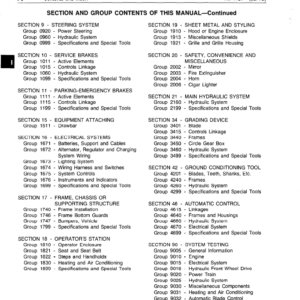 John Deere 770A, 700AH, 772A, 772AH  Motor Grader Service Manual TM-1361