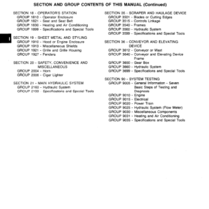 John Deere 860B Scraper Service Manual TM-1171