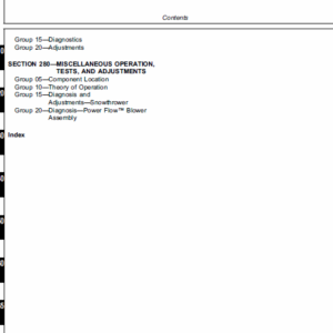 John Deere F510, F525 Front Mowers Service Manual TM-1475