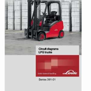 Linde 391 Forklift Truck : H14T, H16T, H18T, H20T Service Training Manual