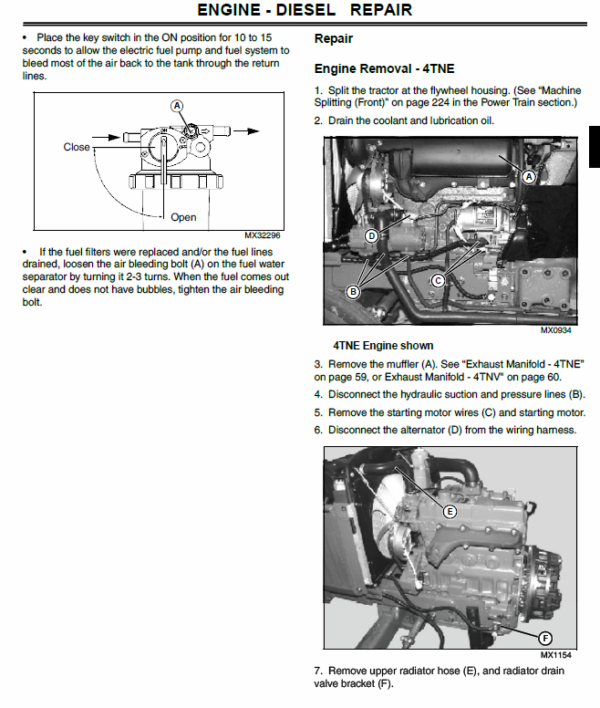 John Deere 990 Compact Utility Tractors Service Manual TM-1848