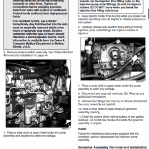 John Deere GX355 Garden Tractor Service Manual TM-1974