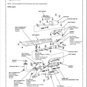 Honda Accord 1994, 1995, 1996, 1997 Repair Manual