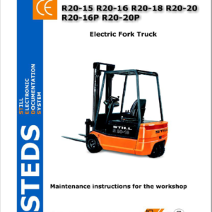 Still Electric Fork Truck R20: R20-15, R20-16, R20-17, R20-20 Repair Workshop Manual