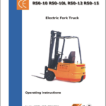 Still Electric Fork Truck R50: R50-10, R50-12, R50-15 Repair Circuit Workshop Manual