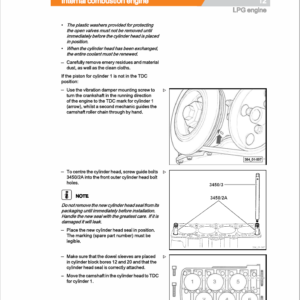 Still Engine VW 3.2 Litre VR6 (BMF) for Impco LPG System LPG Engine Workshop Repair Manual