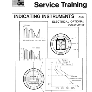 Linde Type 325 Electric Forklift Truck: E20, E25, E30 Workshop Service Manual