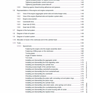 Liebherr Diesel Engines D934 A6 D936 A6 Service Manual