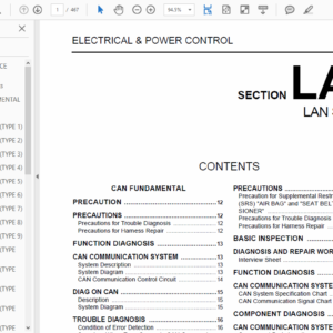 Nissan Tida C11 2006-2012 Repair Manual