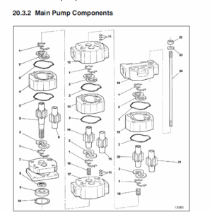 John Deere 335, 435 Log Loader Service Manual TM-1875