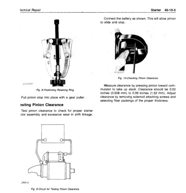 John Deere 90 Skid-Steer Loader Service Manual TM-1205