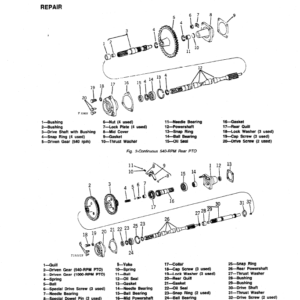 John Deere 302 Tractor and Loader Service Manual TM-1089