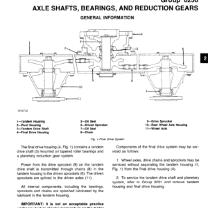 John Deere 770A, 700AH, 772A, 772AH  Motor Grader Service Manual TM-1361